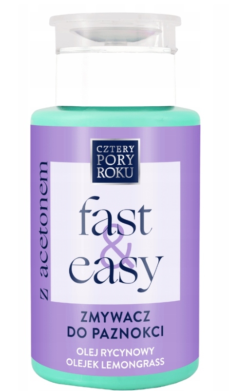 Zmywacz do paznokci CPR Fast & Easy z acetonem 200ml