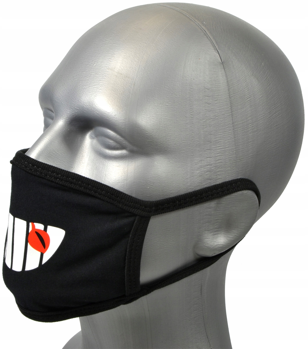 MASKA MASECZKA OCHRONNA TRÓJWARSTWOWA BAWEŁNA 12 Rozmiar uniwersalny