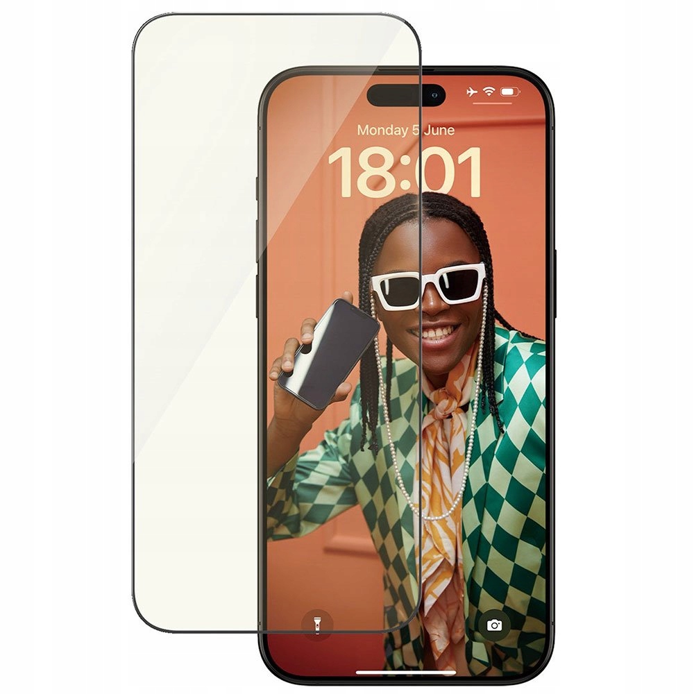 PanzerGlass ochranné sklo Uwf EyeCare pre iPhone 15 Pro Max Black Frame…