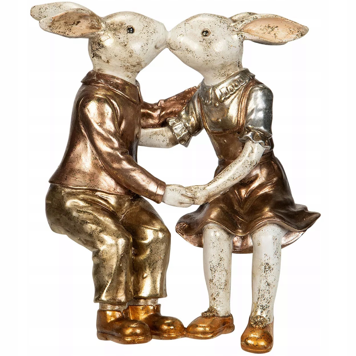 Veľkonočná Figúrka Zajačiky na skrinku, dekoratívna ozdoba