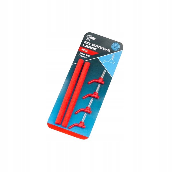 Nash Zig Screws Larde Red