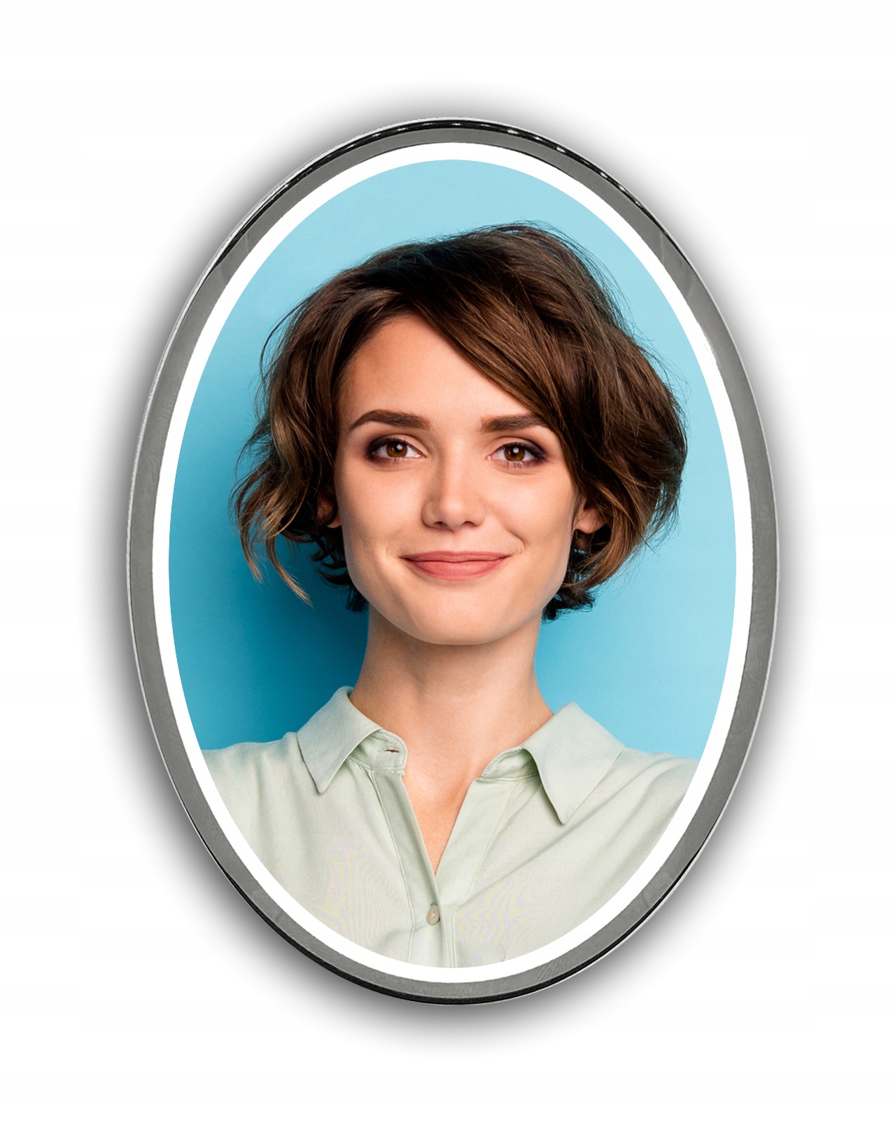 

Zdjęcie nagrobkowe 7x10cm kolor platynowy pasek