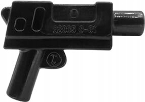 

Lego pistolet maszynowy blaster czarny