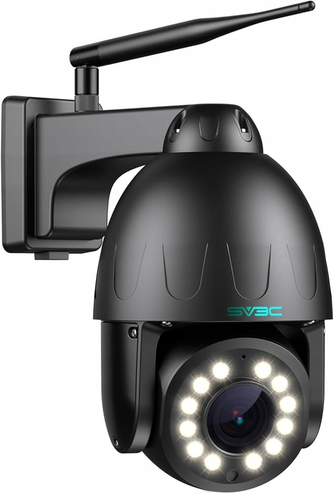 Kamera Zewnętrzna SV3C 4K 8MP Obrotowa Ptz Zoom 15x WiFi 5G Metalowa HX07