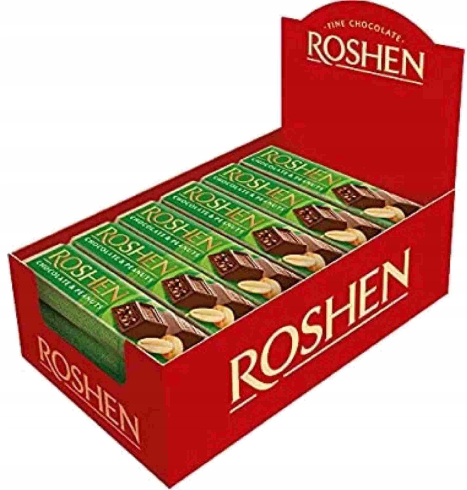 (x30) Roshen Baton Orzechowy 28g