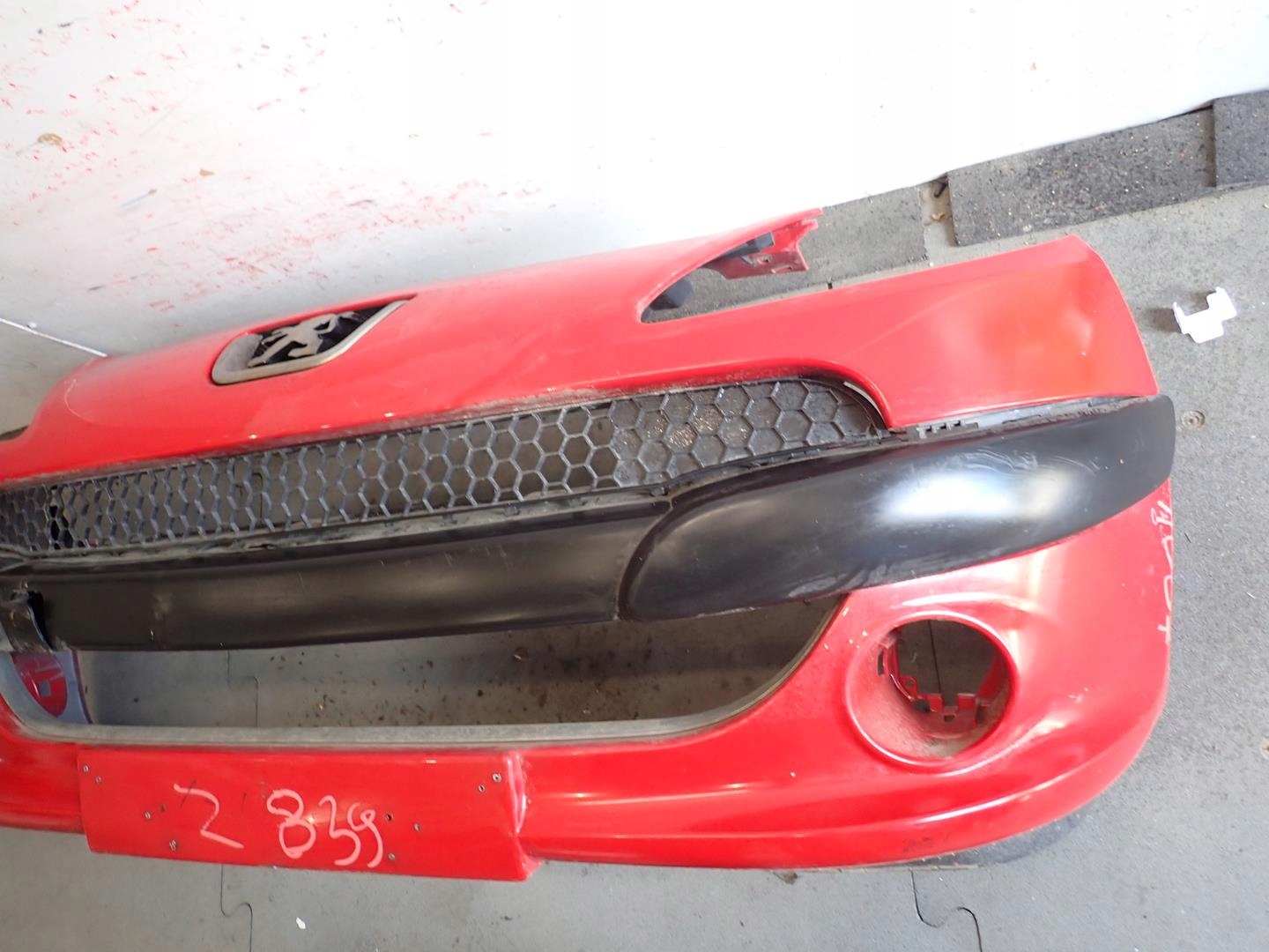 nárazník předek přední PEUGEOT 1007 2005- 9651378877