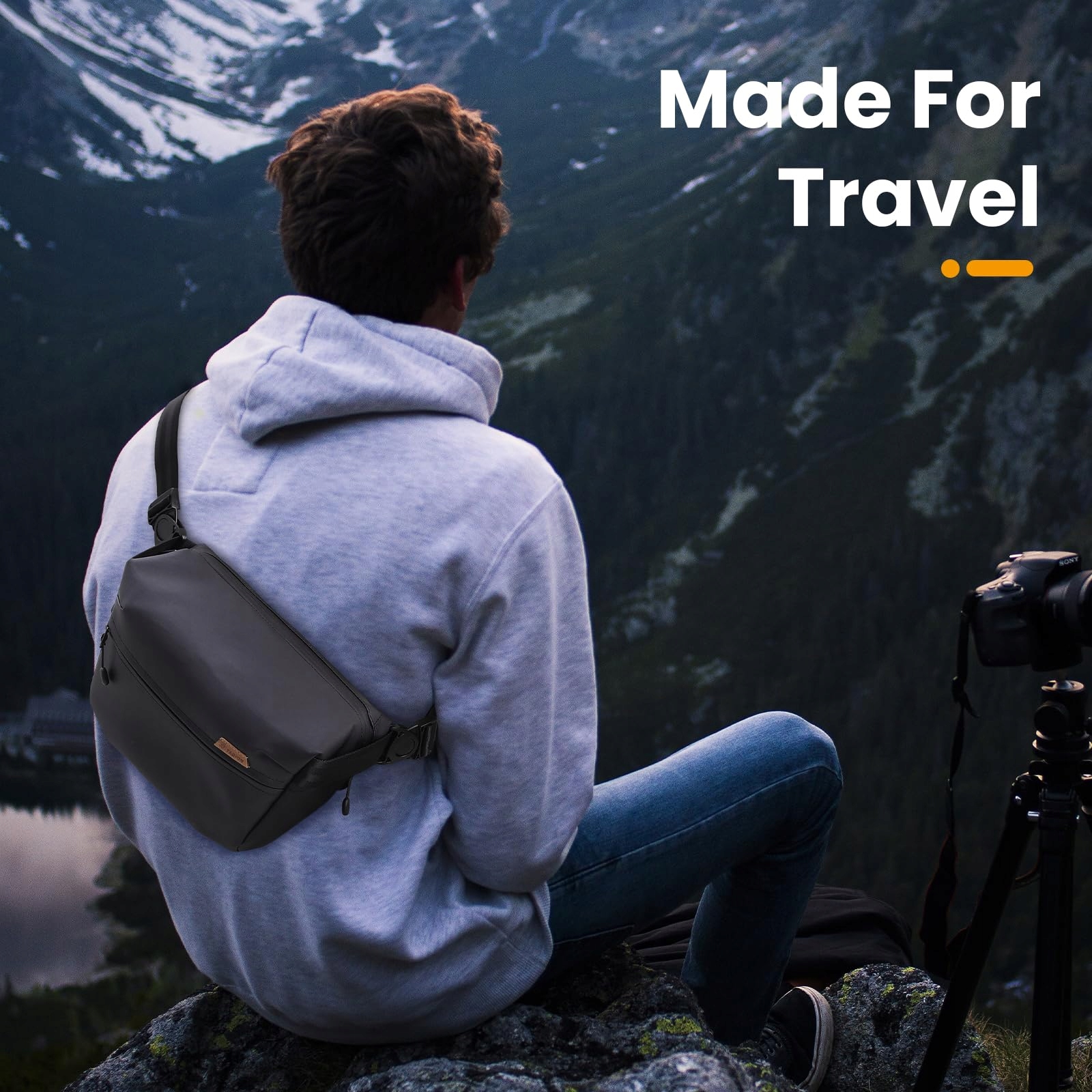 TARION Torba Na Aparat Fotograficzny DSLR SLR Na Ramię Obiektywy Akcesoria — miniatura 7