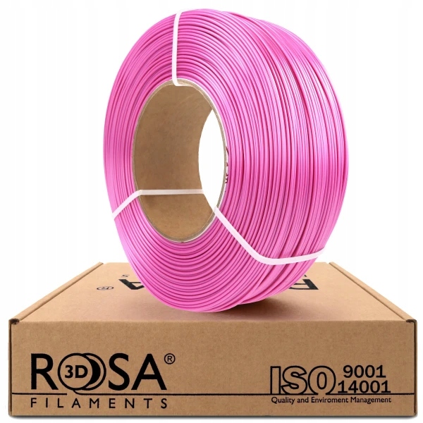 Filament Refill PLA Starter Rosa3D Satin Pink 1kg