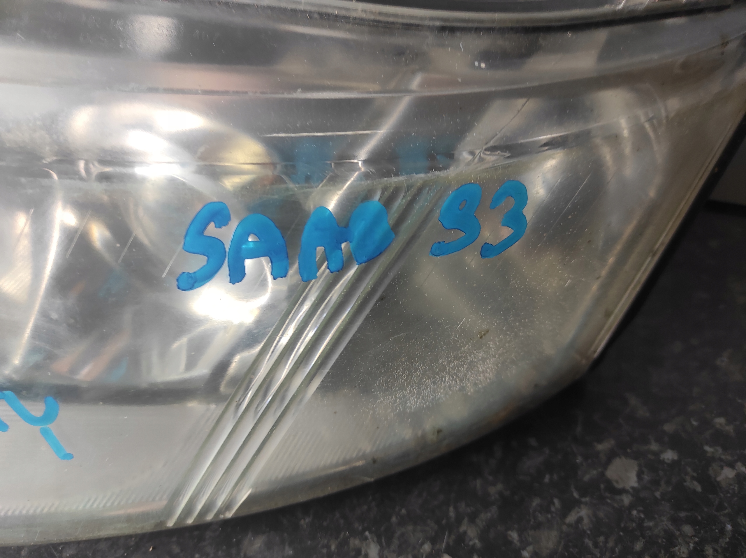 Saab 9-3 93 light front front left wysylka europa