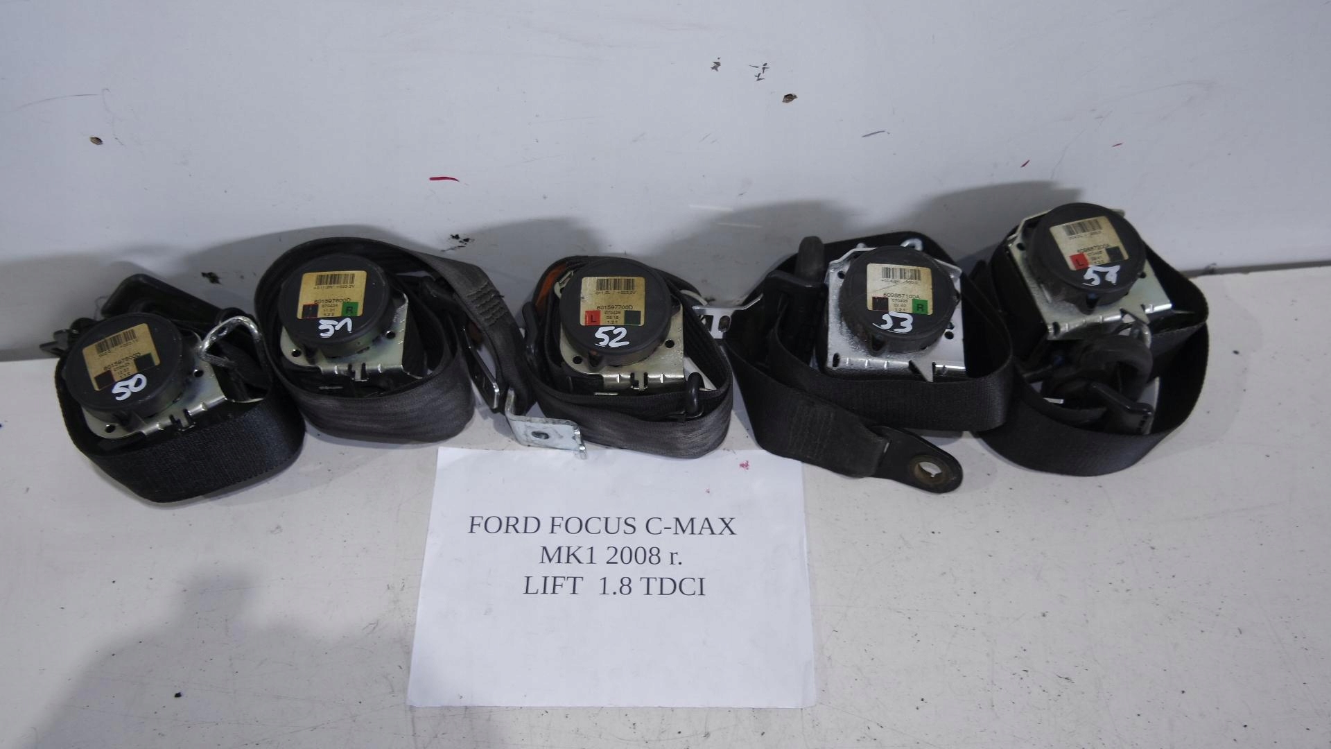 ремень безопасности FORD Focus c-max MK1