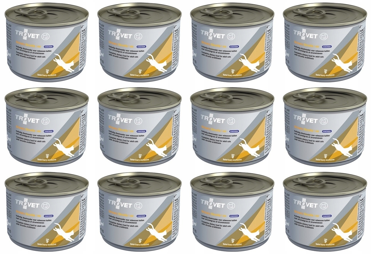 Levně Trovet Cat Asd Urinary Chicken (kuřecí maso) 12x200 g