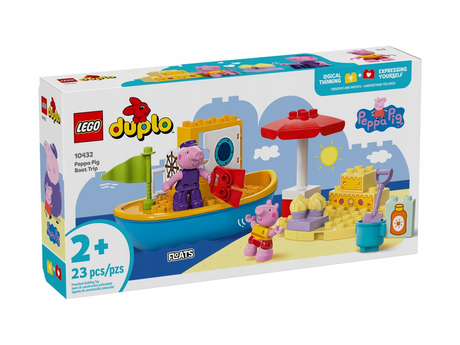 Lego Duplo Peppa A Plavba Lodí 10432