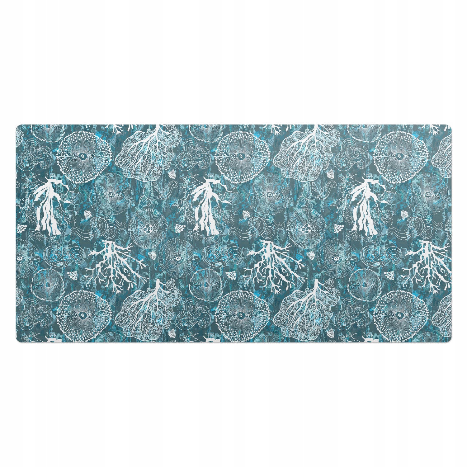 Ochranná podložka na pracovní desku s módním potiskem Přírodní vodní vzory 100 x 50 cm