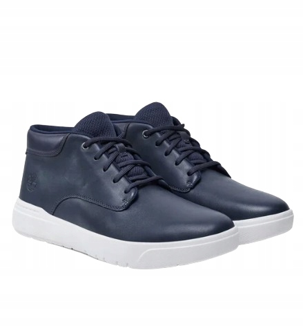 Timberland Modré Sportovní Polobotky Z Přírodní Kůže 38 T7F