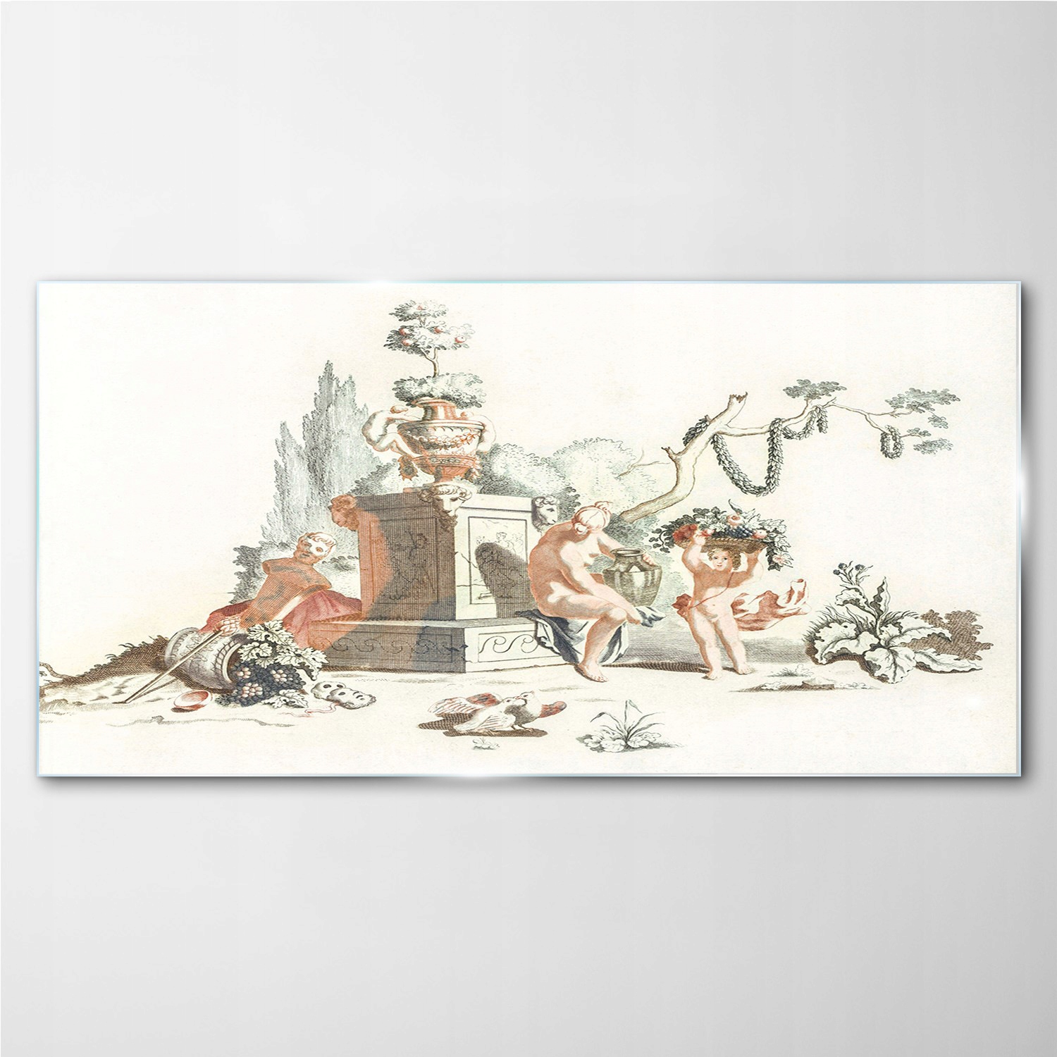 

Foto-obraz szklany Starożytny drzewo 100x50 cm