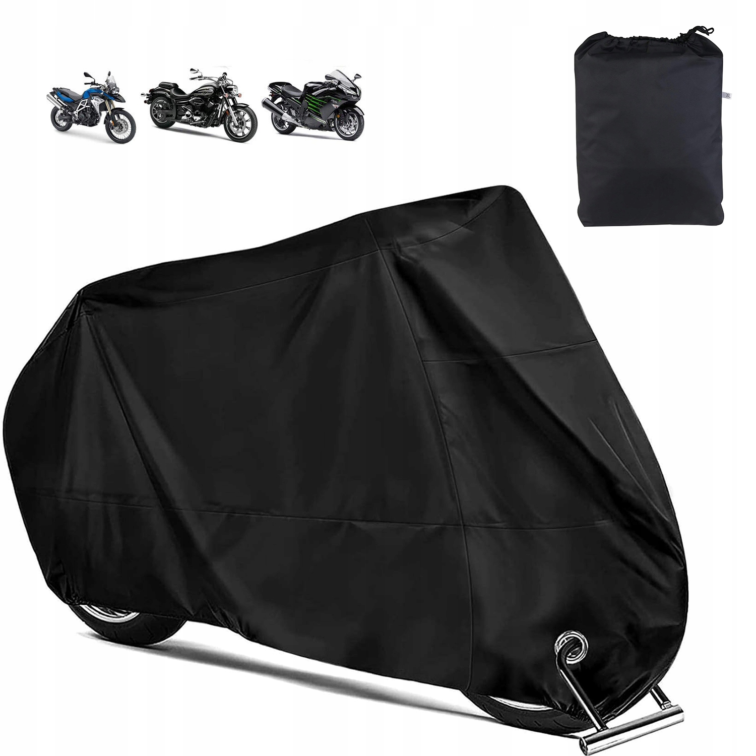 Pokrowiec Na Motor Motocykl Skuter Rower 245x125x90cm Etui