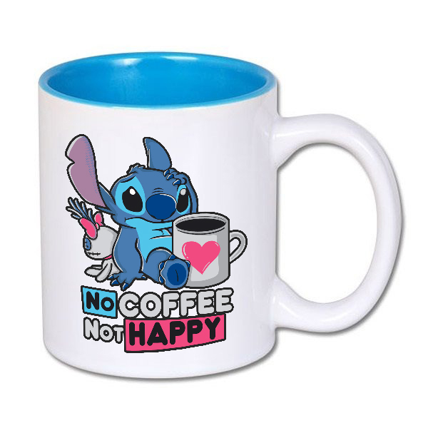 

Kubek Biały Wnętrze Niebieskie Lilo I Stich 01