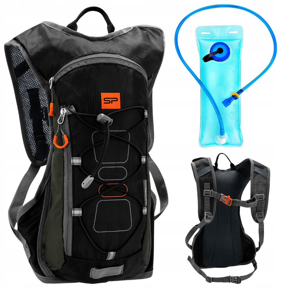 Plecak Na Rower Sportowy Lekki Wycieczkowy Górski Fuji 5 L Bukłak 1,5 L