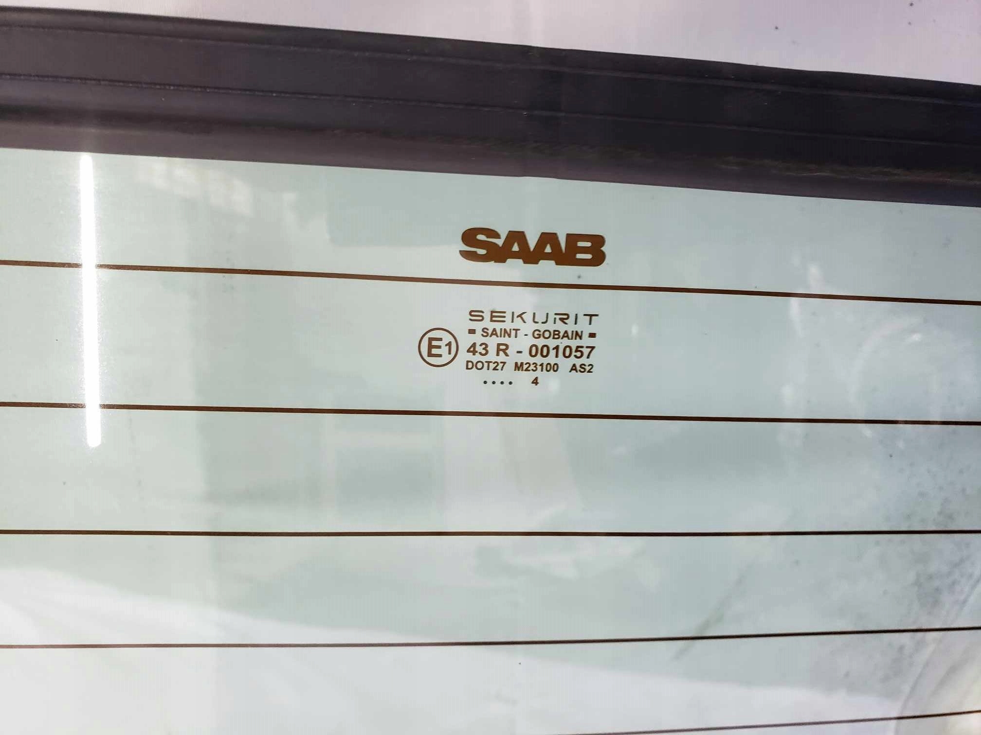ABLAK hátso Dachu Cabrio SAAB 9-3 II 93 oe Kabriolet 2004r.