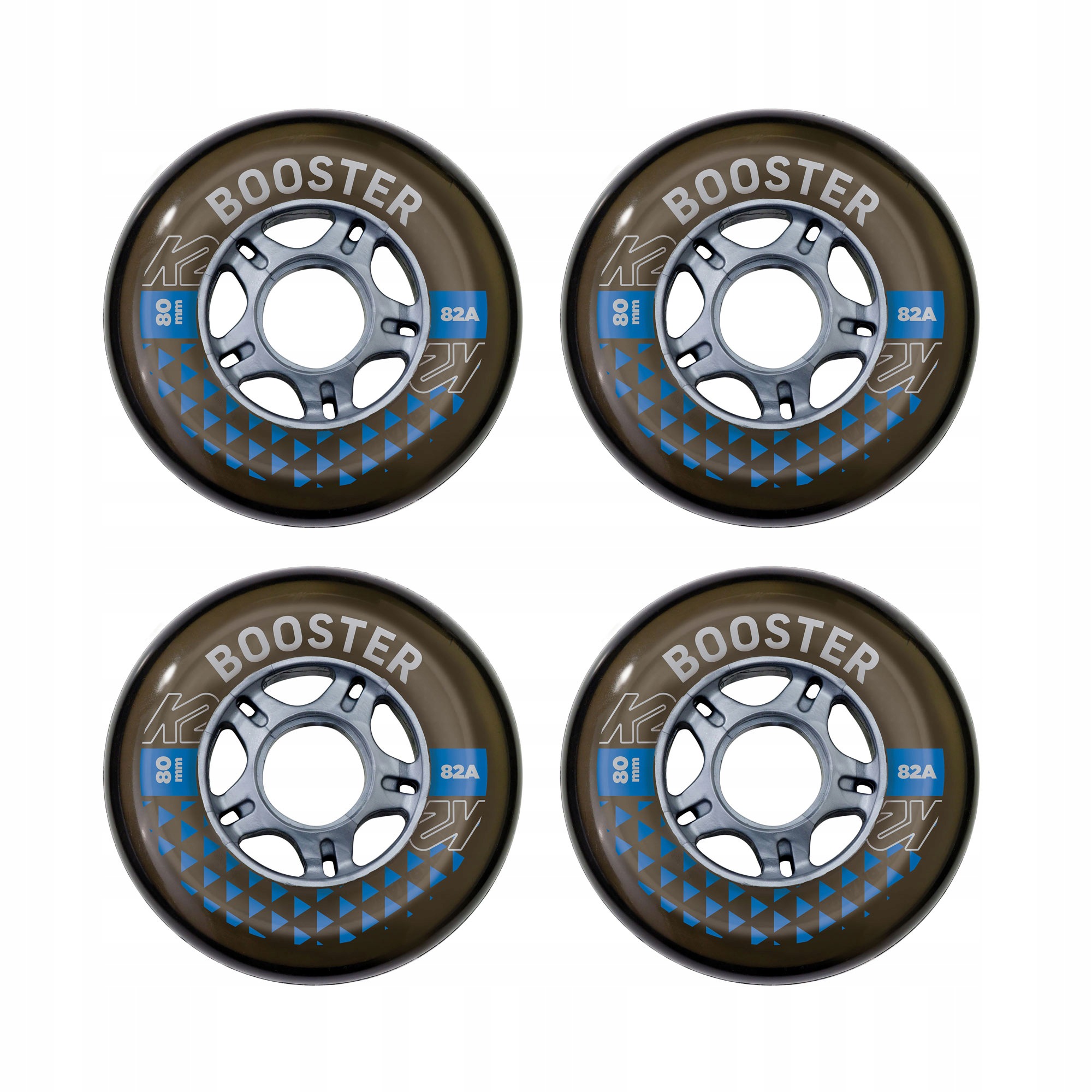 Kolečka pro fitness brusle K2 Booster 80mm/82a 4 kusy