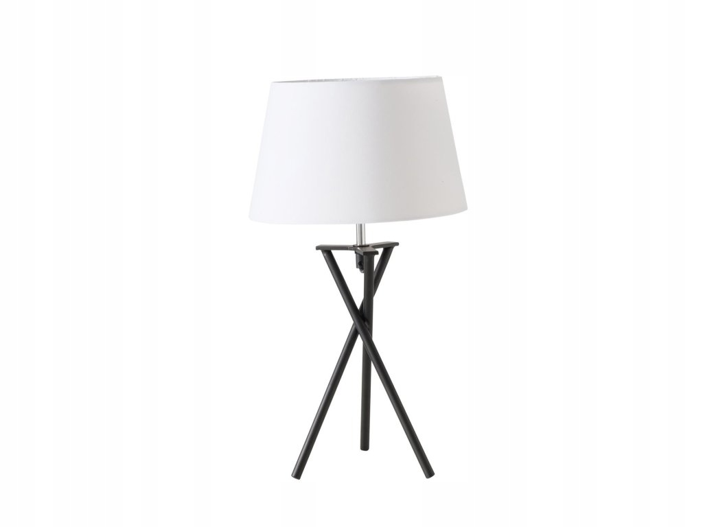 Stolová lampa Novo s kovovou základňou, výška 48 cm