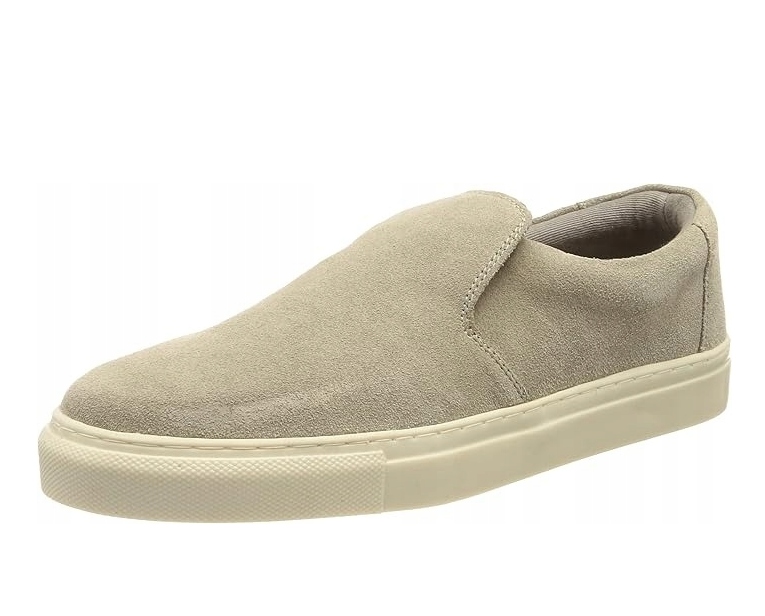 Jack And Jones Béžové Tenisky Ze Semišové Kůže Na Platformě 41 4_A