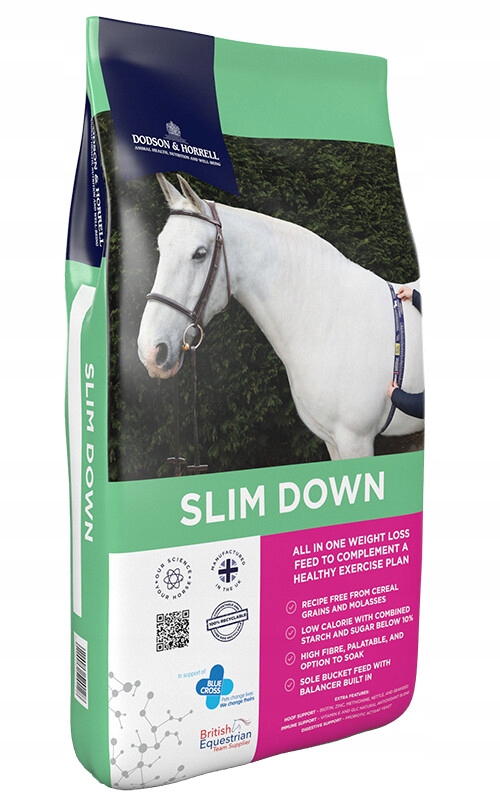 Dodson & Horrell Slim Down 18 kg pasza dla koni z tendencją do