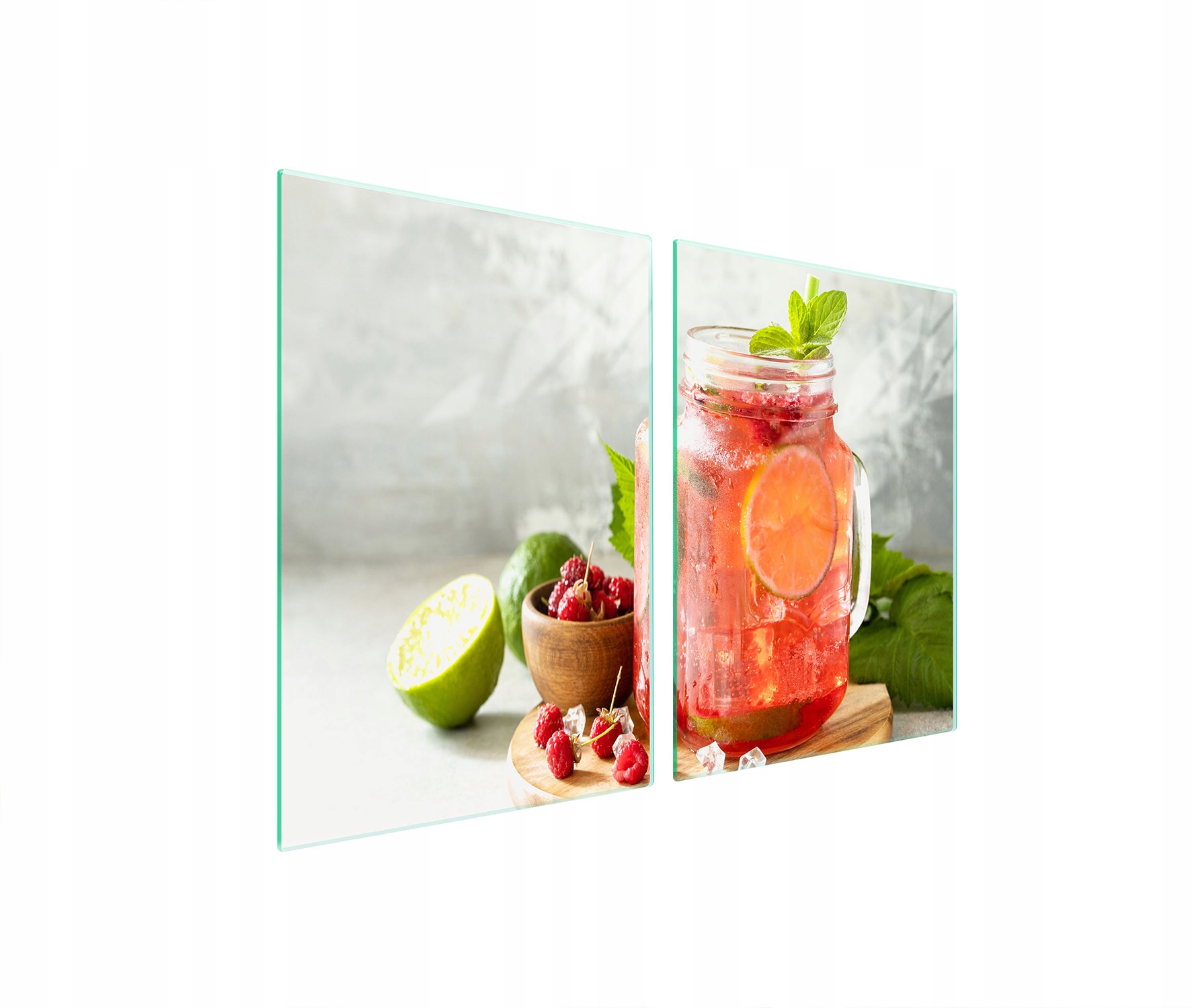 Ochranná Skleněná Deska Do Kuchyně 2x45x52 Drink Tvrzené Sklo