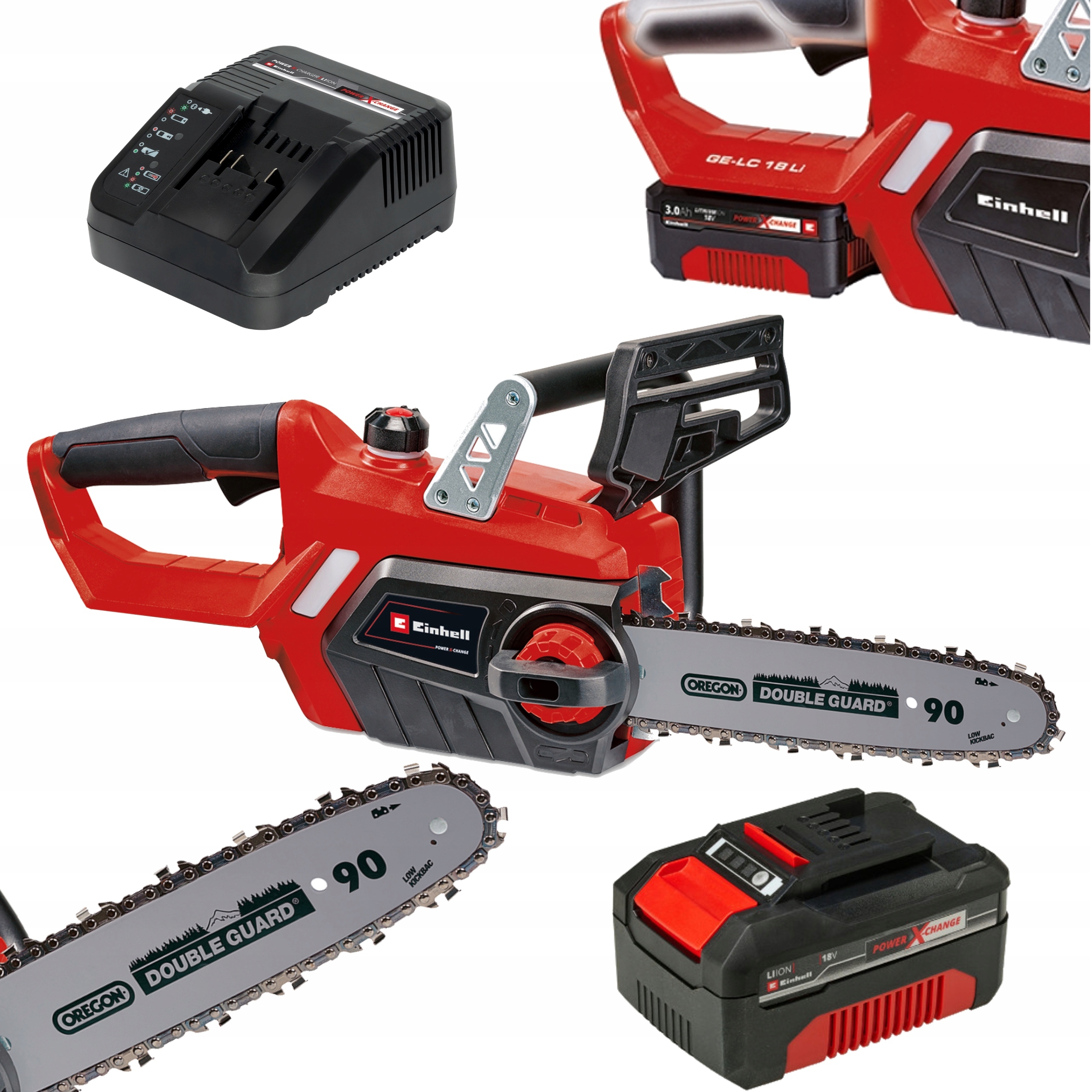 Einhell Akumulátorová Reťazová Píla Ge-lc 18/25-1 Li Kit 3,0Ah