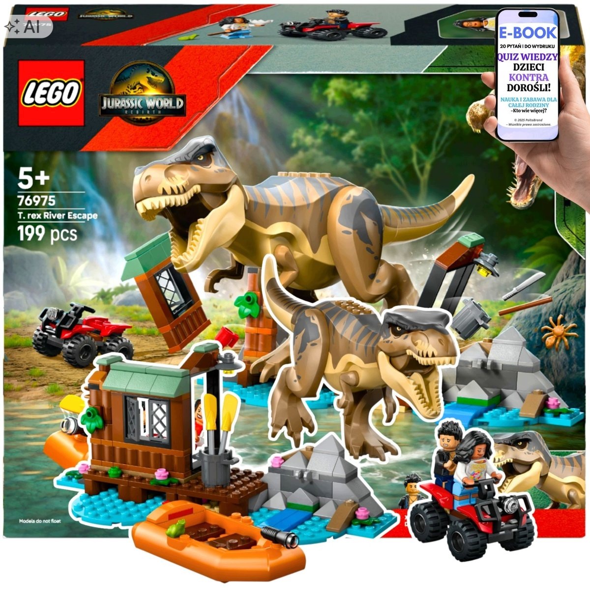 Lego Klocki Przygodę Jurassic World Dla Chłopca EBOOK-2