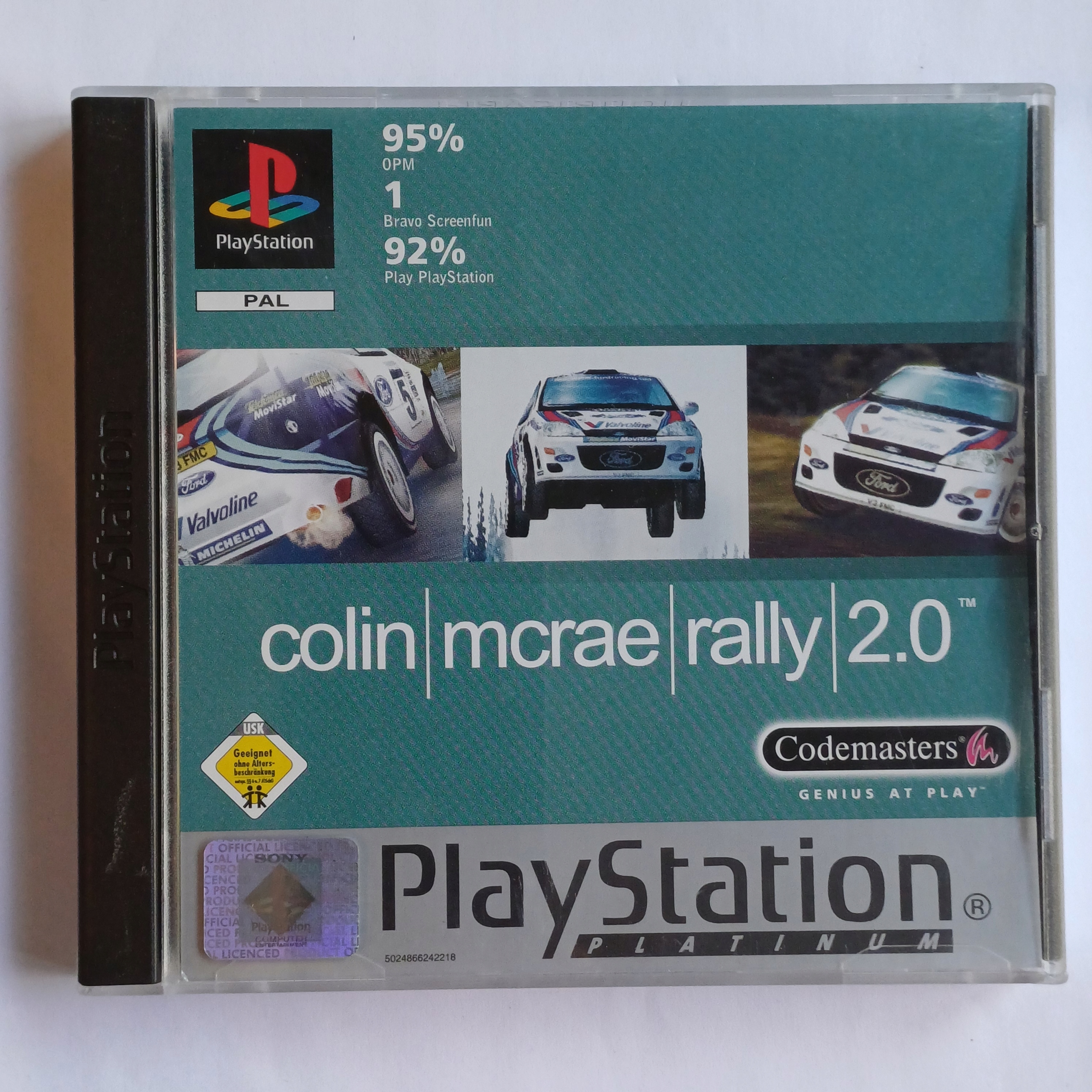 Colin McRae rally 2 PlayStation (PSX) pudełkowa