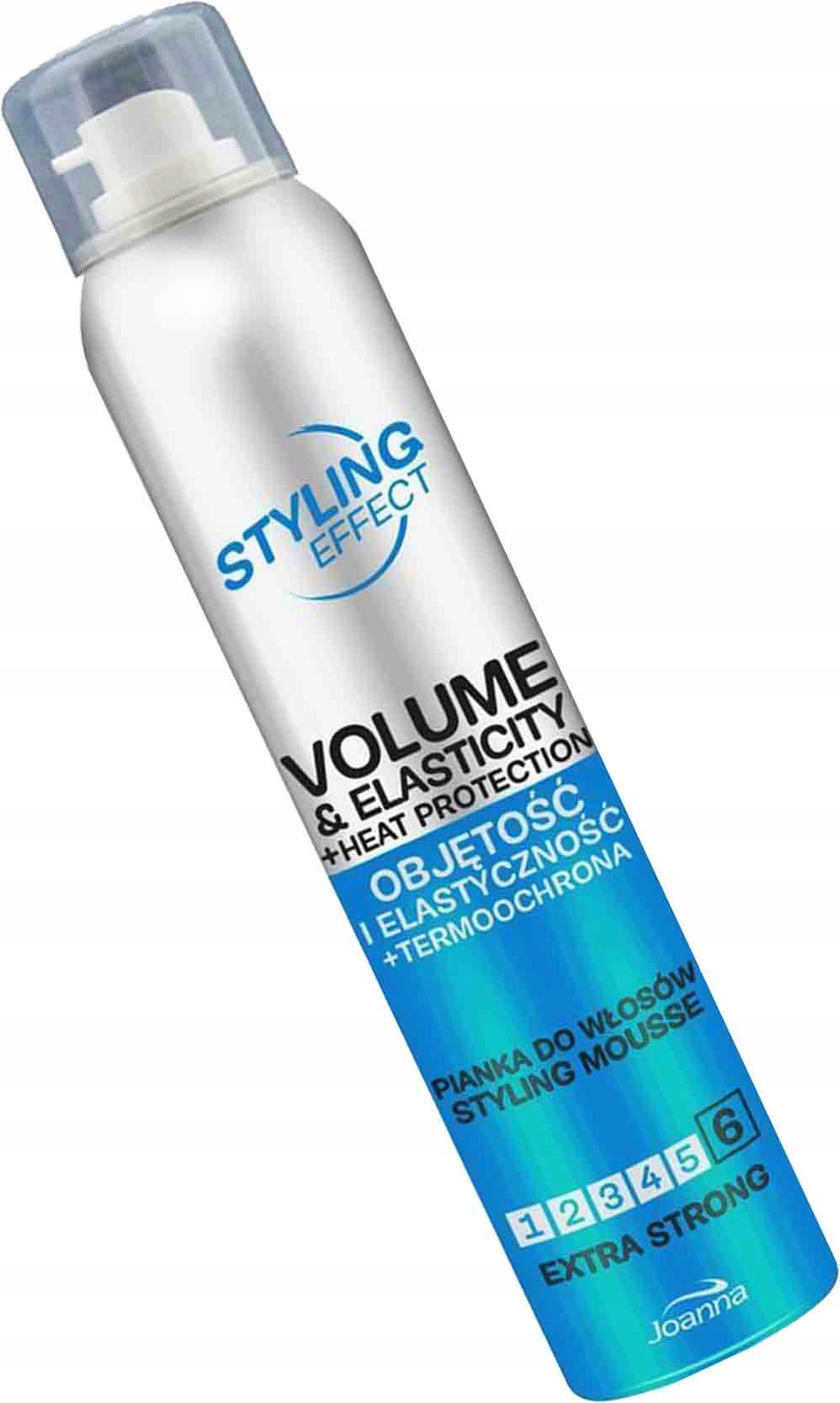 JOANNA STYLING PIANKA 150 ml OBJĘTOŚĆ ELASTYCZNOŚĆ