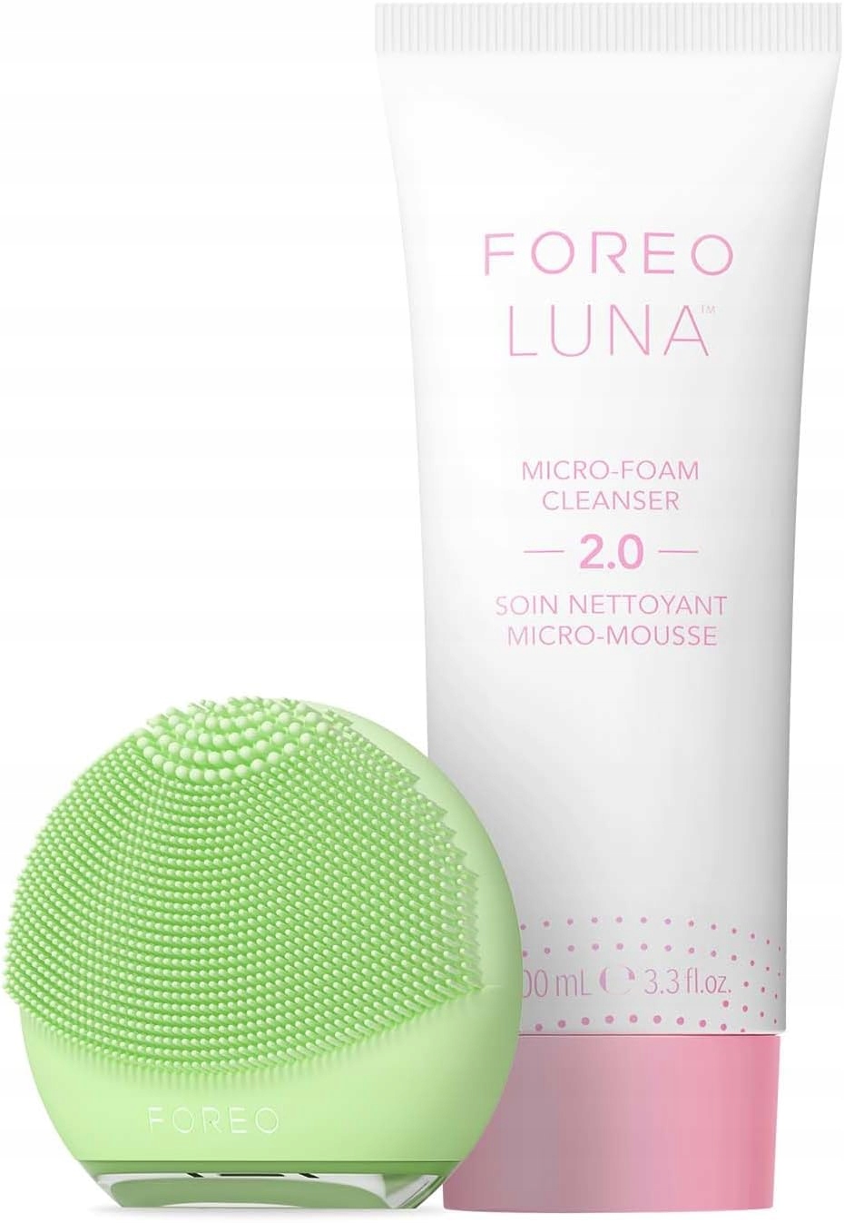 Foreo Luna 4 go masážní přístroj silikonový 8 pulzací, čištění, zpevnění