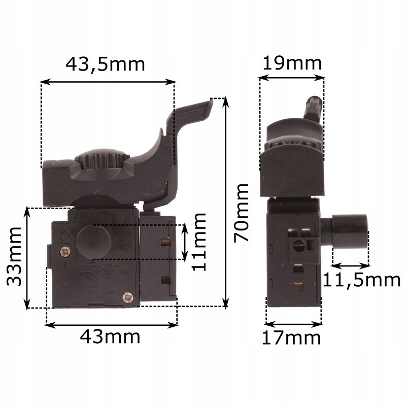 WŁĄCZNIK Wyłącznik wiertarka przełącznik do EINHELL Kod producenta CD553