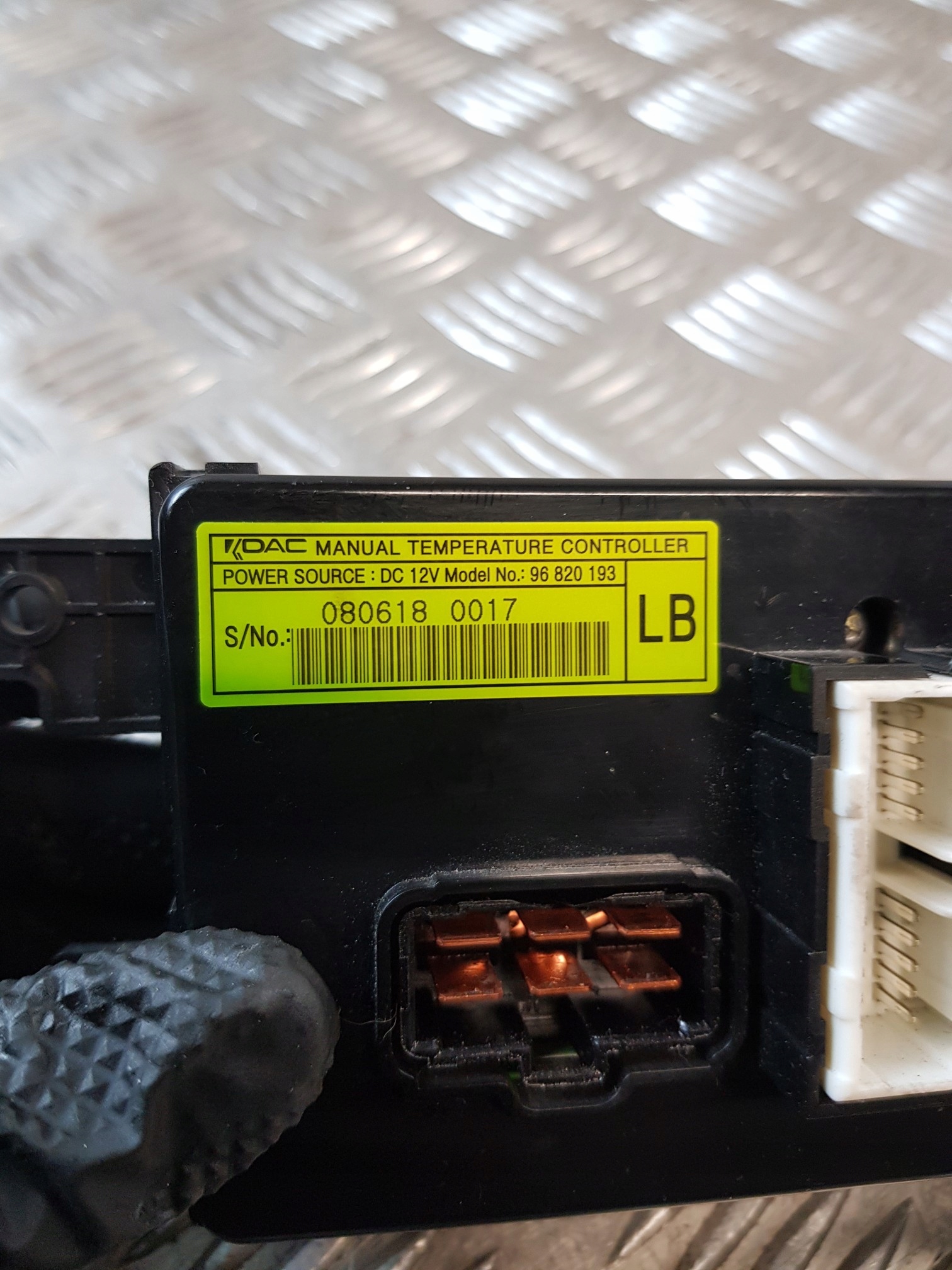 PANEL klími klimatizaci 96820193 CHEVROLET CAPTIVA 10R