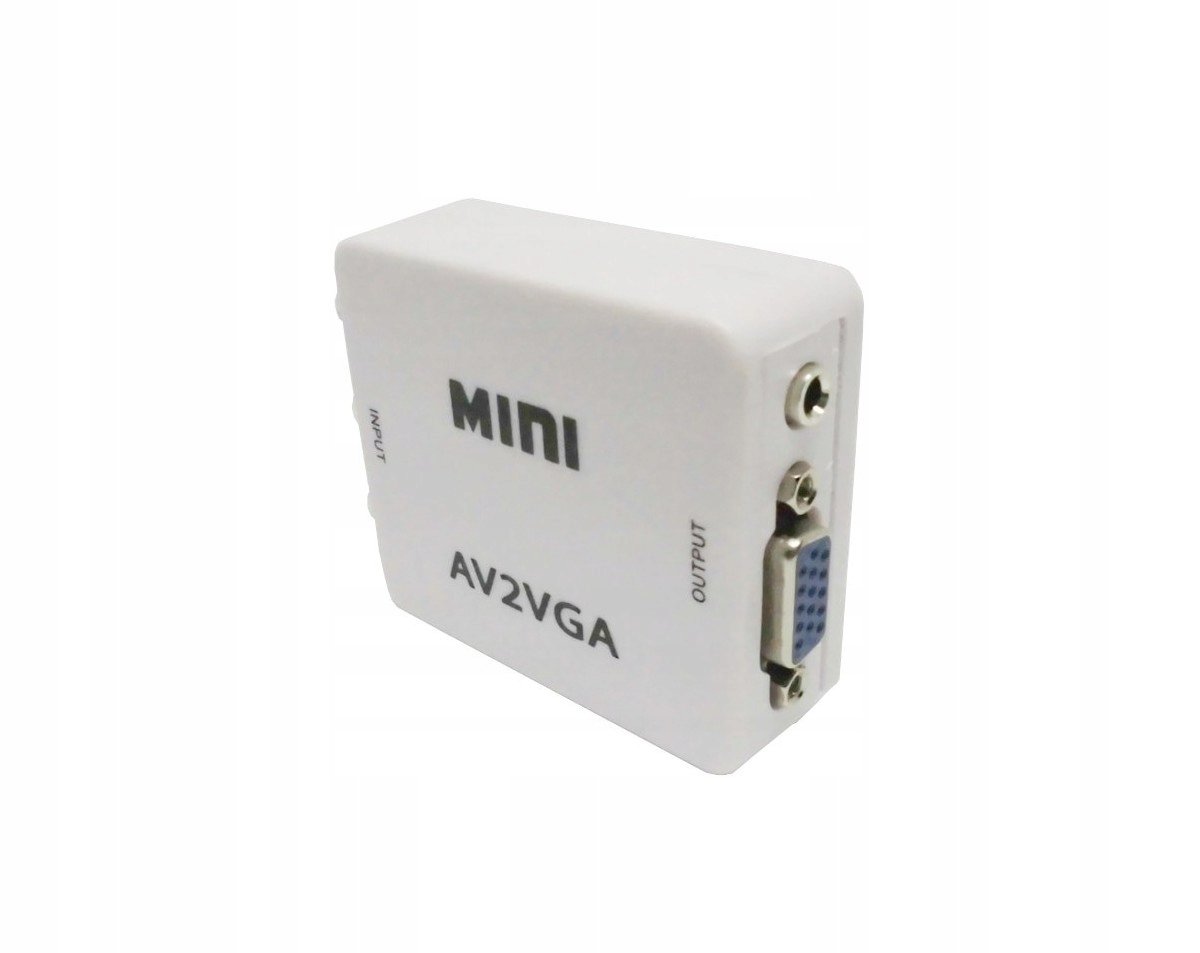 

Konwerter video Cvbs composite Av do Vga D-sub