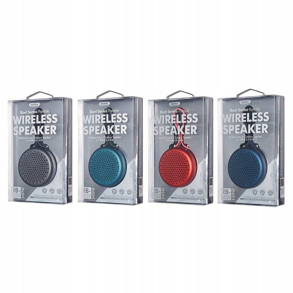 REMAX głośnik bezprzewodowy / bluetooth Boel Stereo RB-M39 mini czerwony Marka Remax