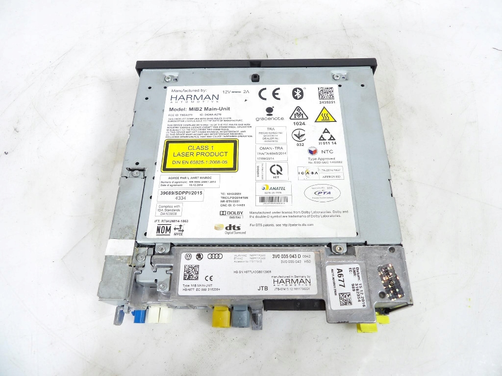 player navigation devices MIB2 3V0035043D SKODA OCTAVIA III
