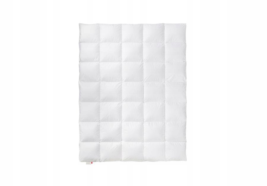 Prikrývka 220X200 7X7 D40 1700g Páperie Natural biele