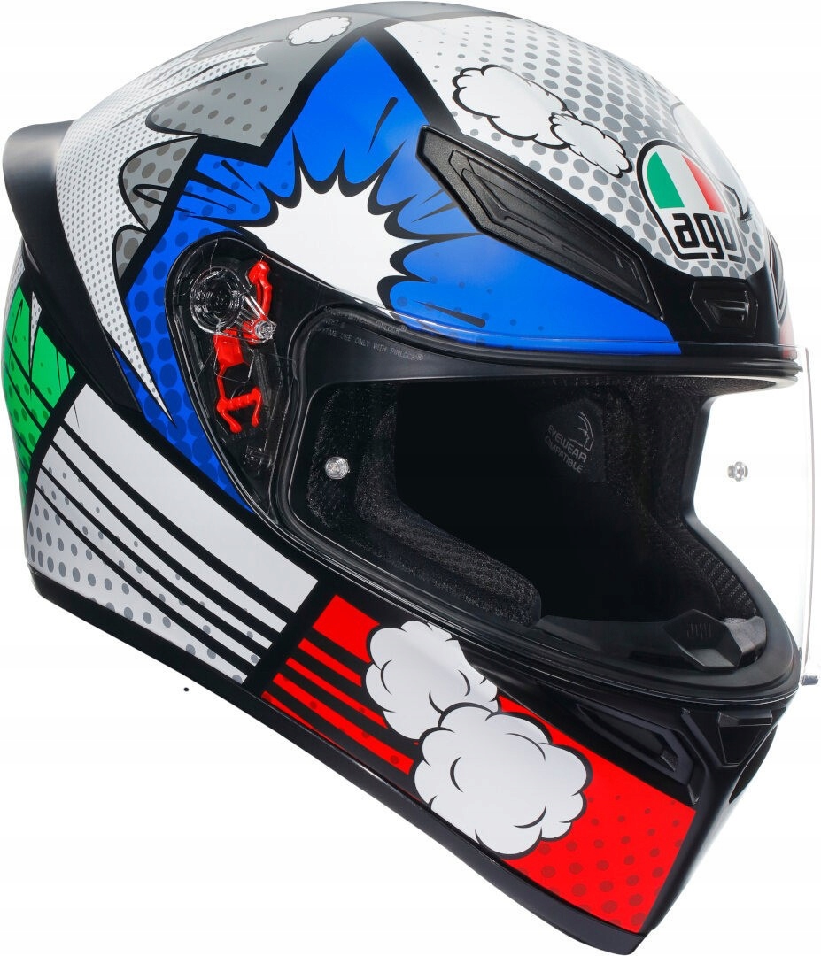 Motocyklová prilba Agv K1 S Bang Italy L