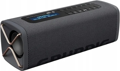 Głośnik bezprzewodowy przenośny Bluetooth Dab+ Grundig Gbt Band Czarny (n)