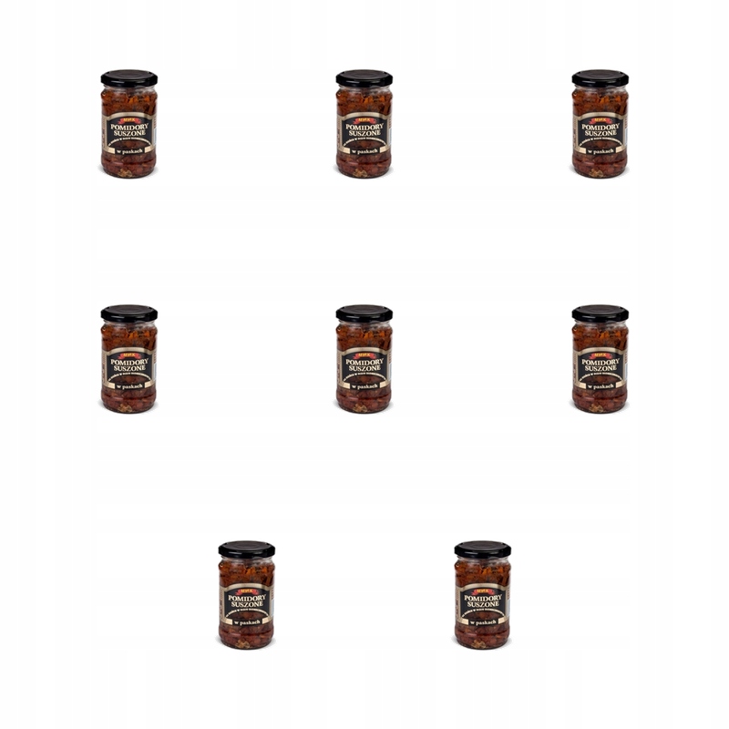 Mk Pomidory suszone paski w oleju słonecznikowym 280 g. X8