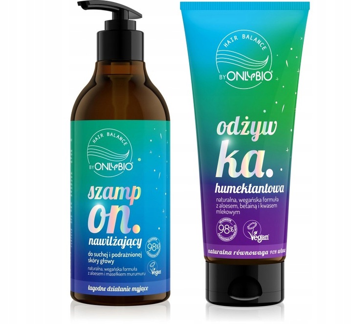 

Zestaw Onlybio Only Bio Szampon Odżywka