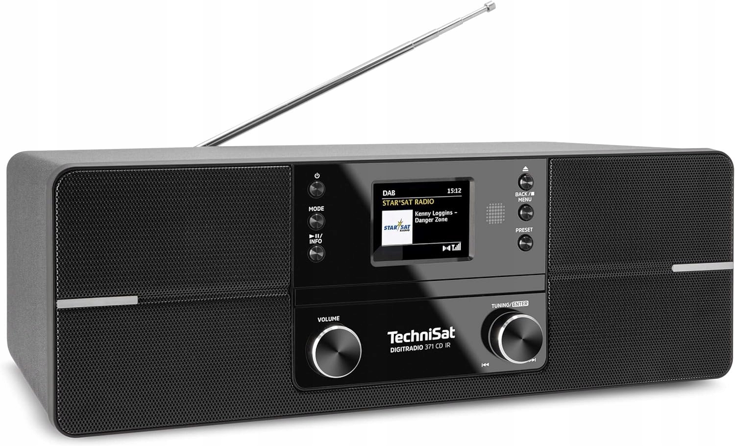 Radio sieciowe DAB+, FM TechniSat DigitRadio 371 CD Bluetooth