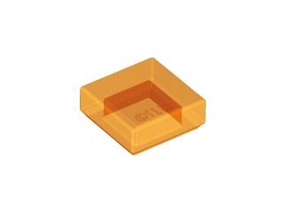 

Lego 3070b tile płytka 1x1 Trans Orange 10 szt N