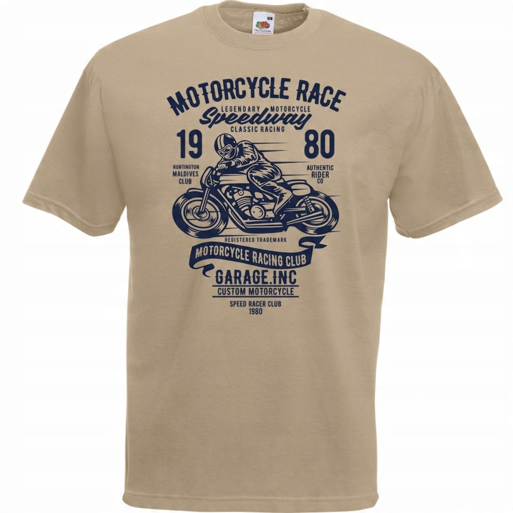 

Koszulka motocykl motor motocyklista kask S khaki