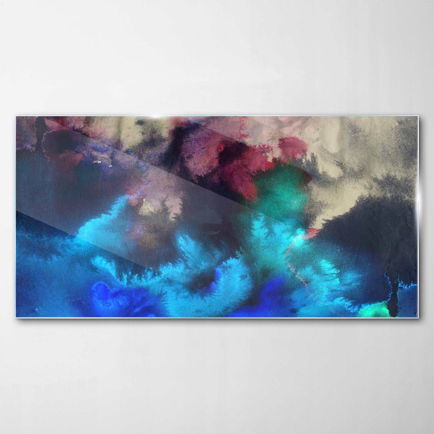 Tvrdený sklenený obraz Abstrakcia Umenie 140x70