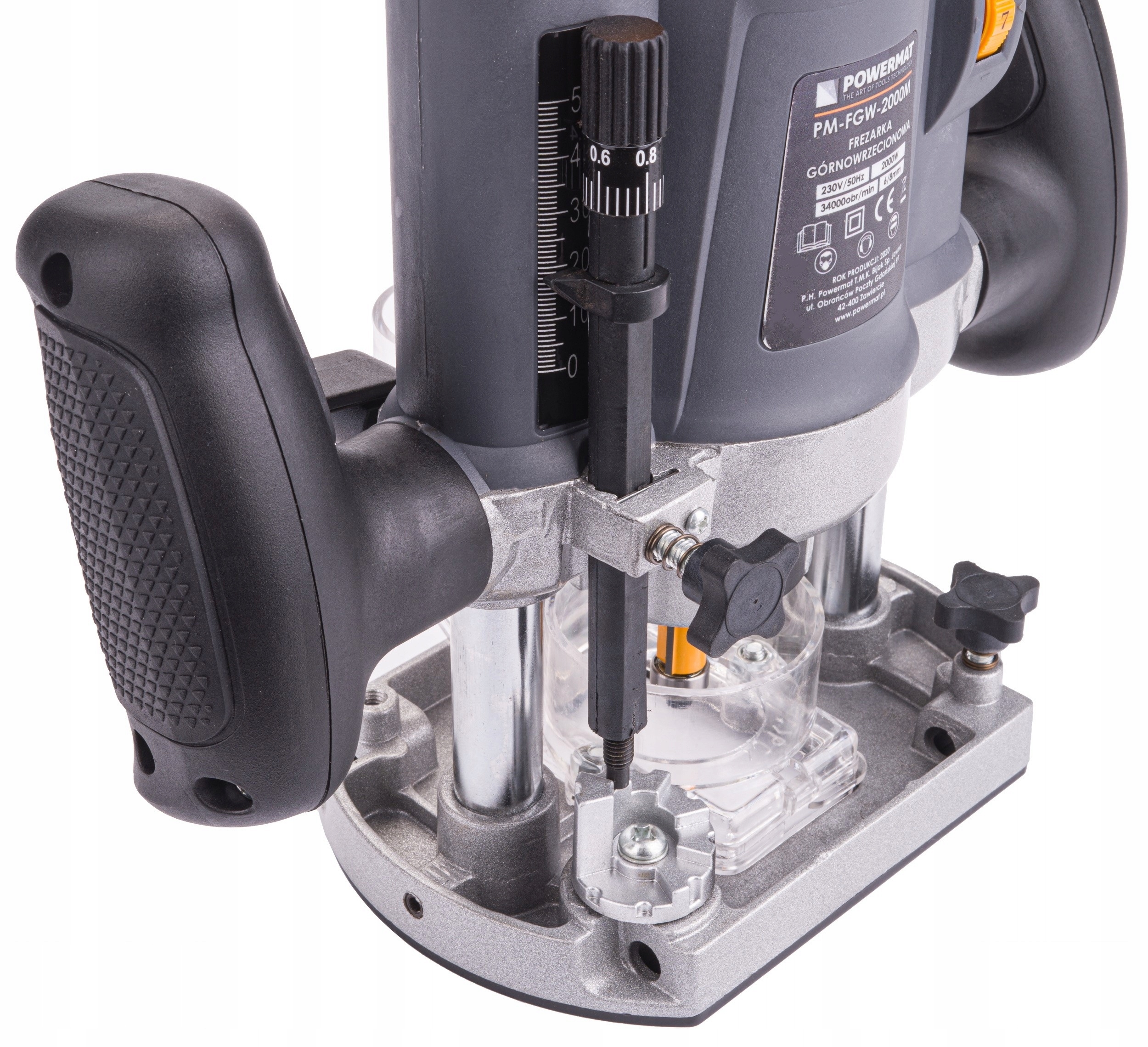 FREZARKA GÓRNOWRZECIONOWA 2000W POWERMAT Seria PM-FGW-2000M