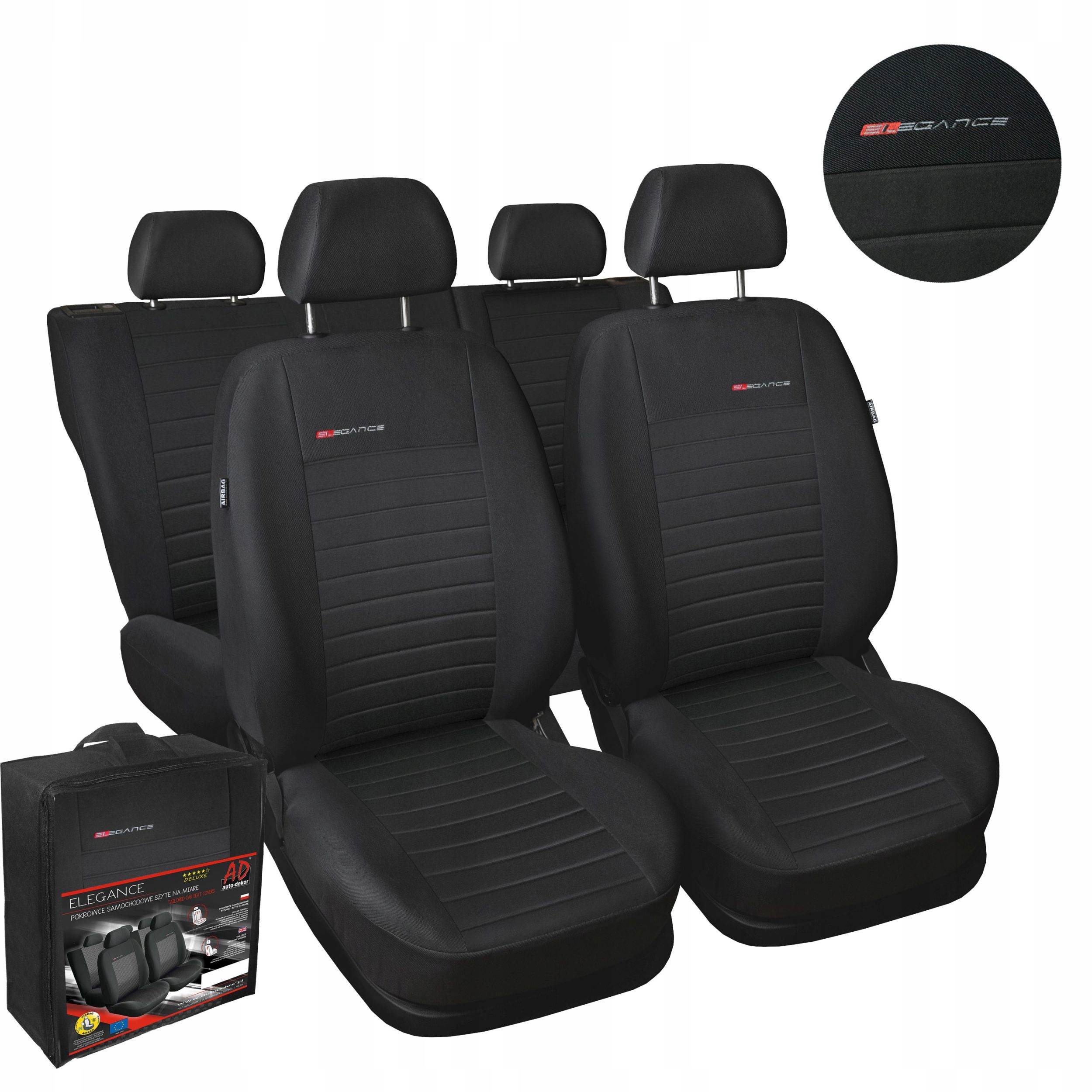 Meracie poťahy na sedadlá pre Kia Sportage 4 IV Suv z roku 2015-2021, farba P4