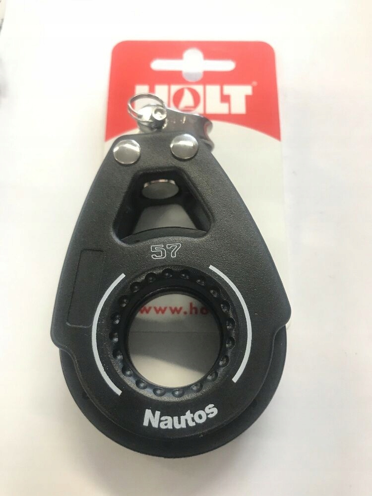 BLOCZEK / BLOK 57mm Pojedynczy HOLT NAUTOS HT92010 Model ORGANIC 57 SINGLE SWIVEL